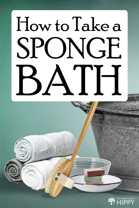 It's Just A Sponge Bath .